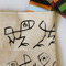 Running Chicken bag white