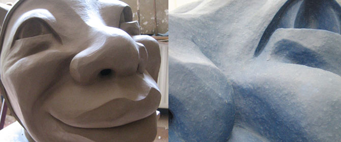 cast reproduction PU rubber 