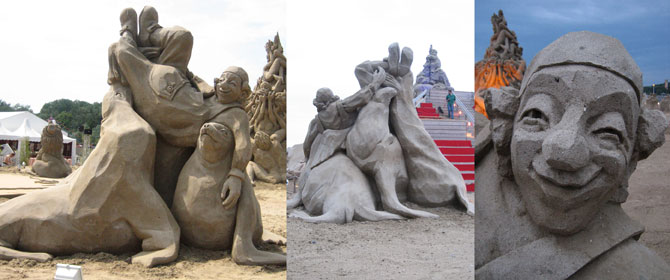 Sandsculpture travemuende 2006